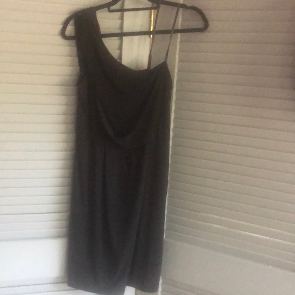 Women’s One Shoulder Black Dress